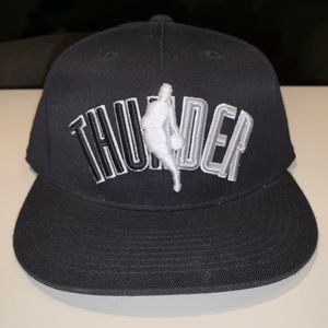 Oklahoma City Thunder Adidas FlexFit Flat Bill